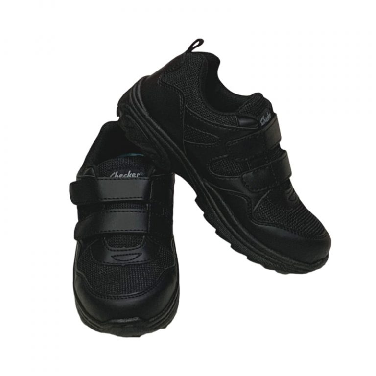 Velcro Black Shoes - Shirley Season Wear